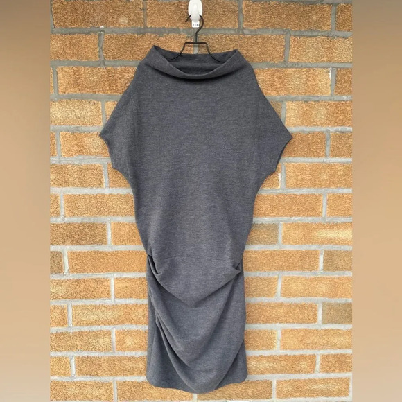 BRUNELLO CUCINELLI Cowl Neck Knee-Length Dress size 6 - Picture 1 of 13